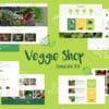 Veggie - Organic Food & Eco Online Store Products Template Kit