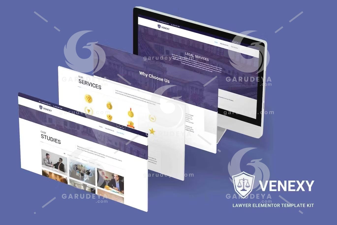 Venexy – Lawyer Elementor Kit