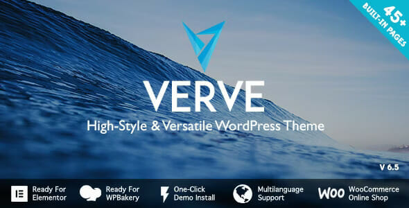 Verve – High-Style WordPress Theme