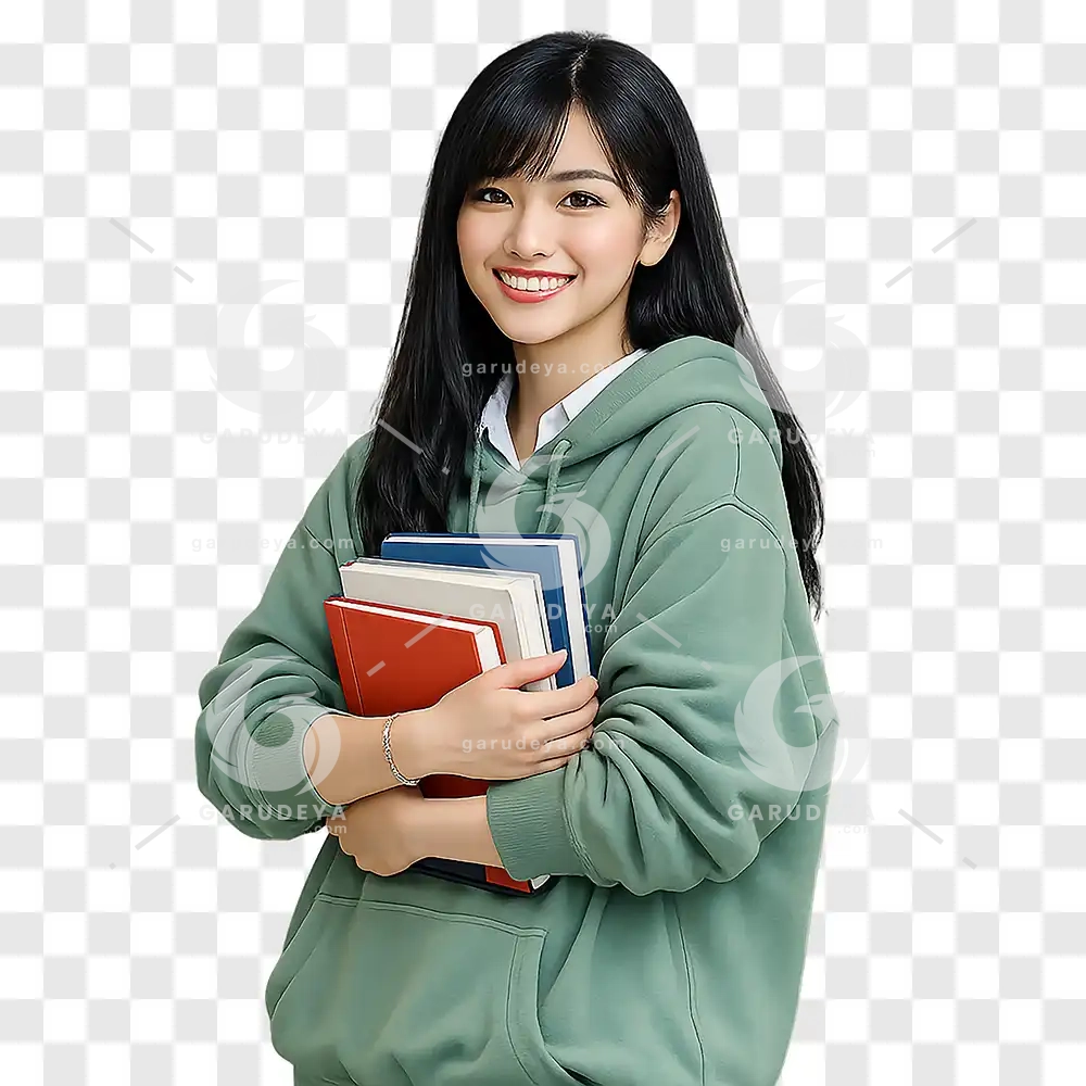 Vietnamese Female Student Transparent PNG