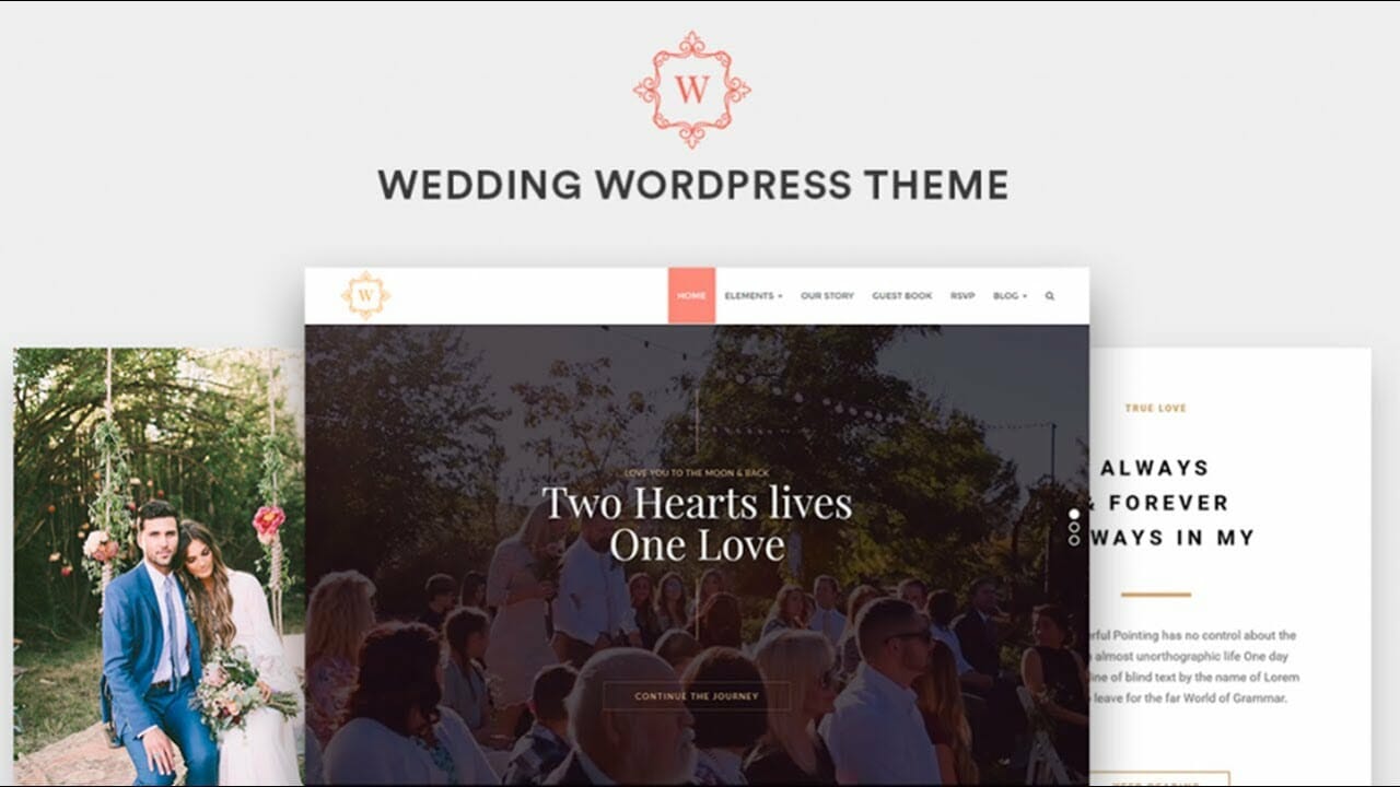 Visualmodo Wedding WordPress Theme