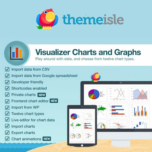 Visualizer Charts and Graphs Pro by Themeisle