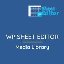 WP Sheet Editor – Media Library