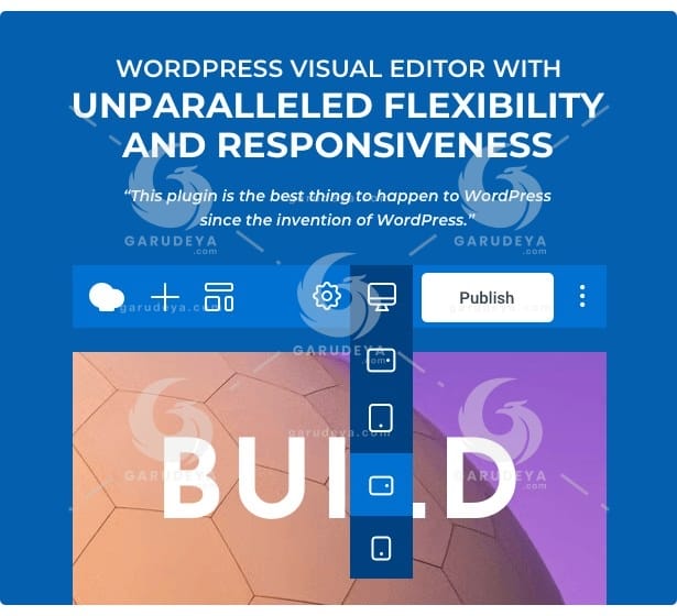 WPBakery Page Builder for WordPress responsive wordpress website editor