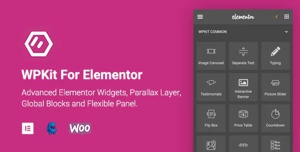 WPKit For Elementor Advanced Elementor Widgets Collection & Parallax Layer