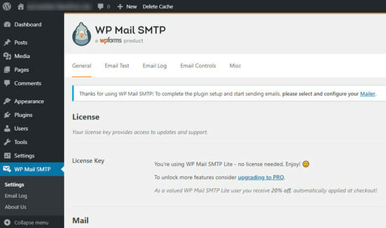 WPMailSMTP-settings-page