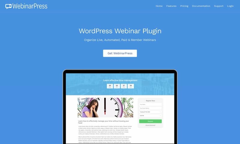 WebinarPress Pro – WordPress Webinar Plugin