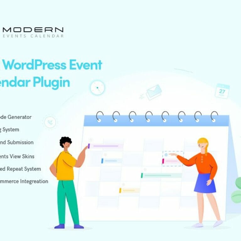 Webnus Modern Events Calendar Pro