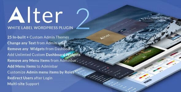 White Label WordPress Plugin – WpAlter