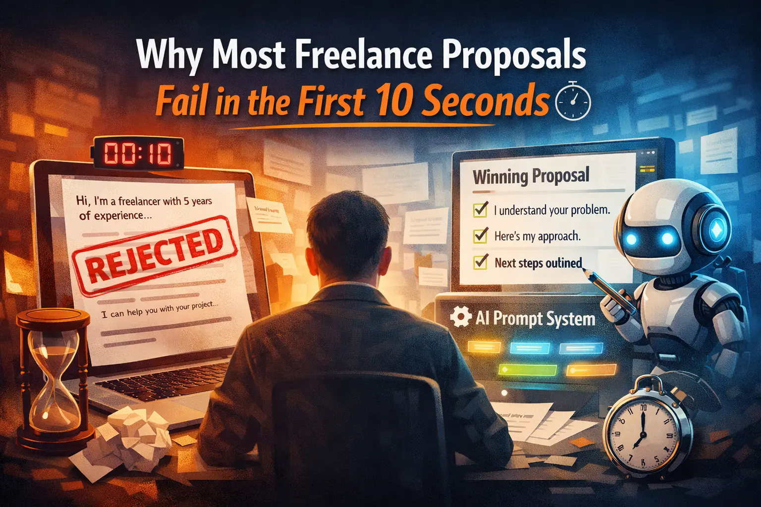 Why Most Freelance Proposals Fail in the First 10 Seconds (And How to Fix the Structure)