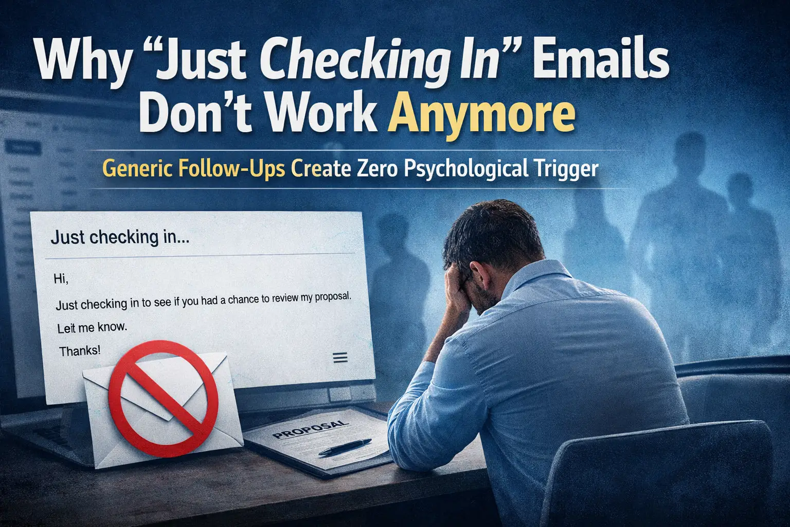 Why just checking in emails dont work anymore