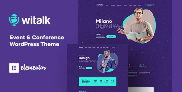 WiTalk – Event & Conference WordPress Theme