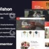 Wishon - Non Profit Charity Elementor Template Kit