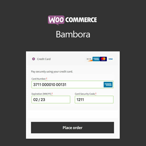 WooCommerce Bambora Gateway