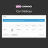 WooCommerce Cart Notices