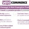 WooCommerce Cheapest & Most Expensive Product Promotions!