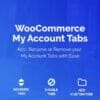 WooCommerce Custom My Account Pages