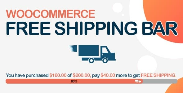 WooCommerce Free Shipping Bar - Increase Average Order Value