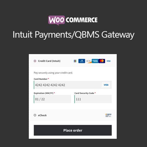 WooCommerce Intuit Payments Gateway