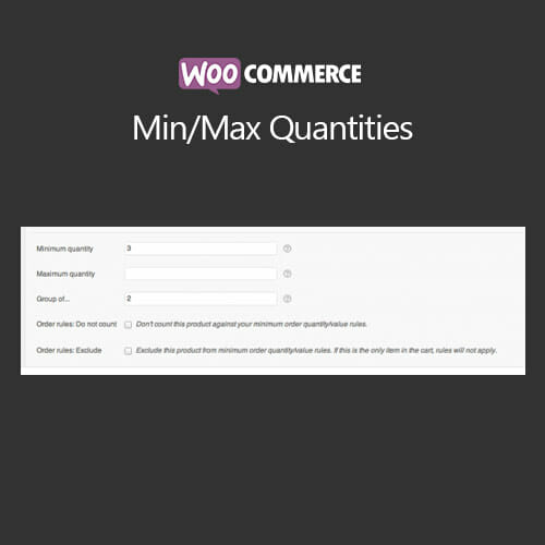 WooCommerce Min/Max Quantities