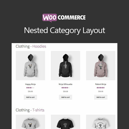 WooCommerce Nested Category Layout