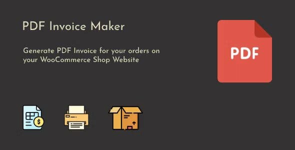 WooCommerce PDF Invoice Maker