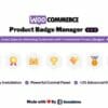 WooCommerce Product Badge Manager