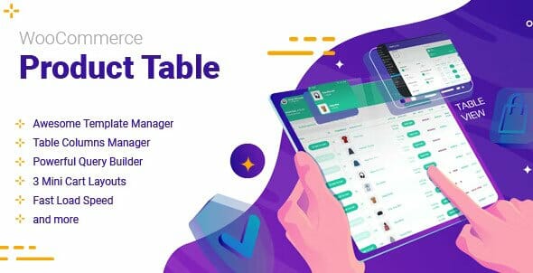 WooCommerce Product Table By ithemelandco