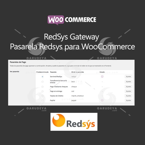 Woocommerce Redsys Payment Gateway