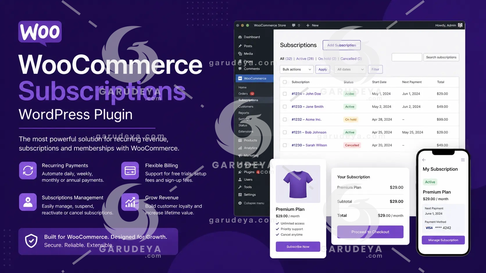WooCommerce Subscriptions