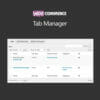 WooCommerce Tab Manager