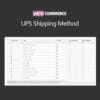 WooCommerce UPS Shipping Method