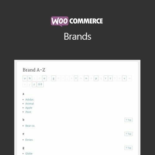 Woocommerce Brands