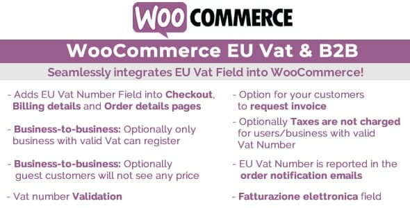 Woocommerce Eu Vat B2B