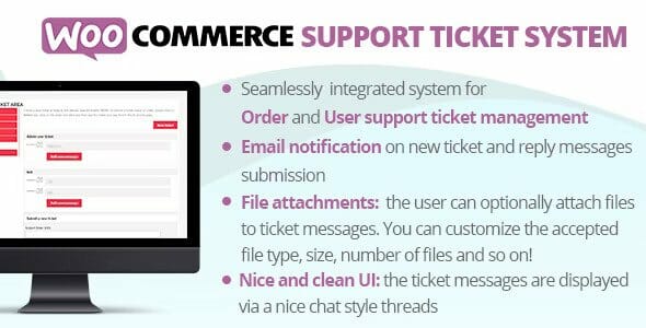 Woocommerce Support Ticket System