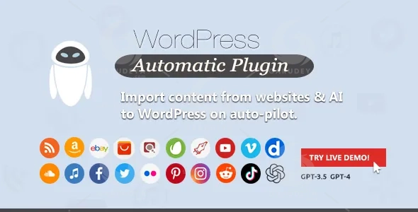 WordPress Automatic Plugin By ValvePress