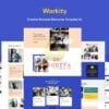 Workity- Creative Business Elementor Template kit