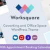 Worksquare - Coworking and Office Space WordPress Theme