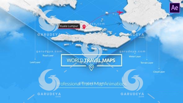 World Travel Maps – Videohive 23191952