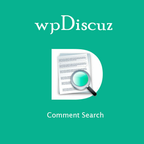 Wpdiscuz Comment Search Extension