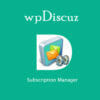 Wpdiscuz Subscription Manager Extension