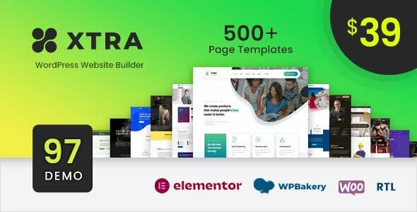 Xtra – WordPress Website Builder + RTL