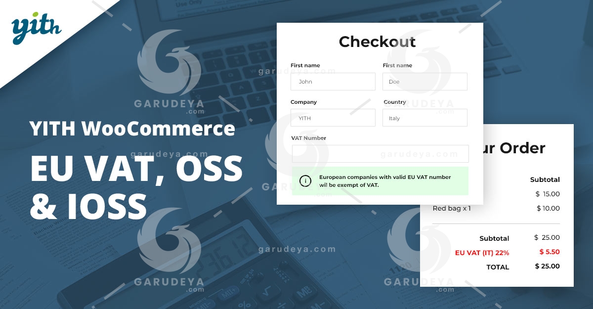 YITH WooCommerce EU VAT, OSS & IOSS