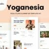 Yoganesia - Yoga Training Elementor Template Kit