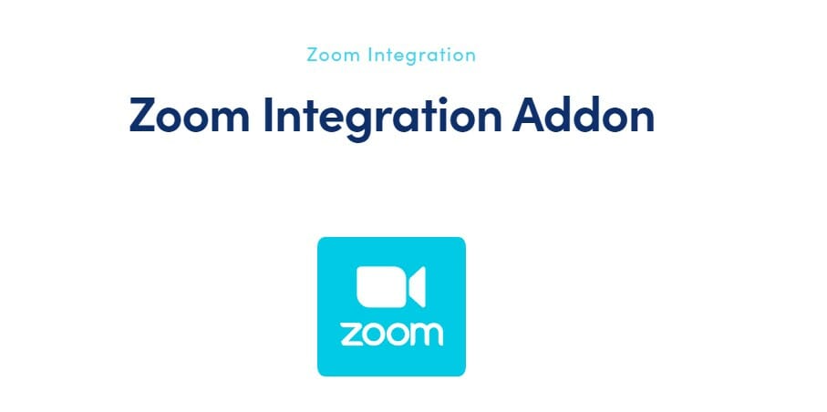 Zoom Integration Addon For Mec