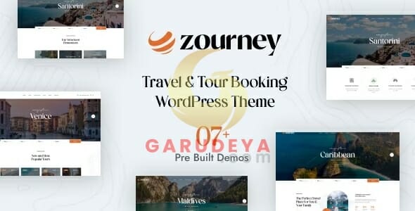 Zourney – Travel Tour Booking WordPress Theme