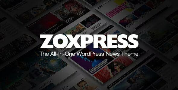 ZoxPress – The All-In-One WordPress News Theme