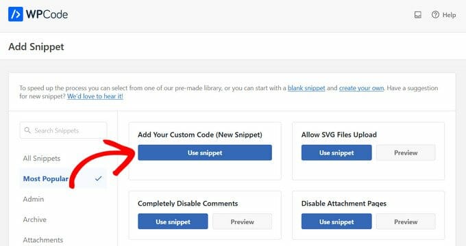 add-custom-code-new-snippet