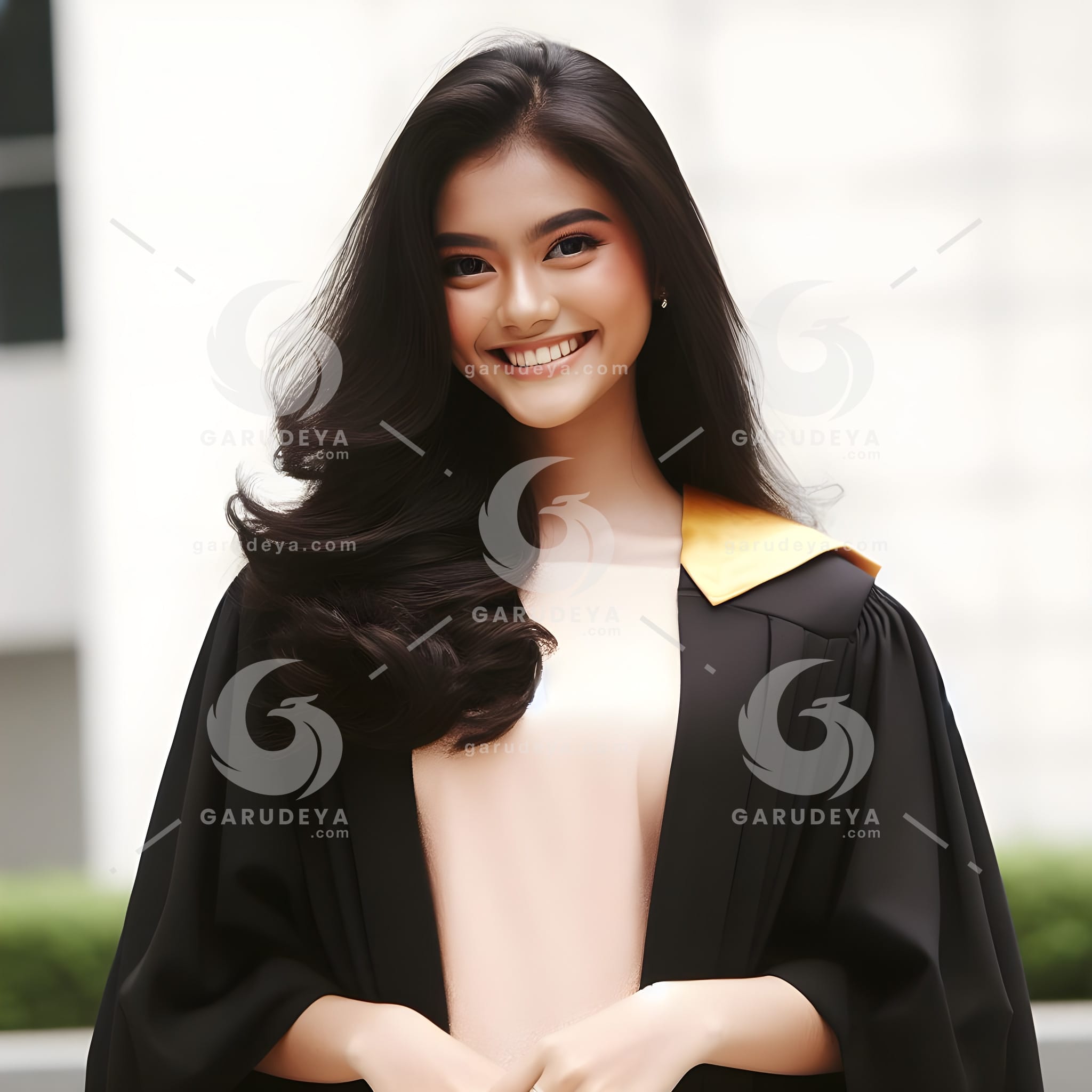 beautiful young Indonesian woman-graduating college-3754244