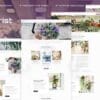 eFlorist - Flower Boutique & Decoration Elementor Template Kit